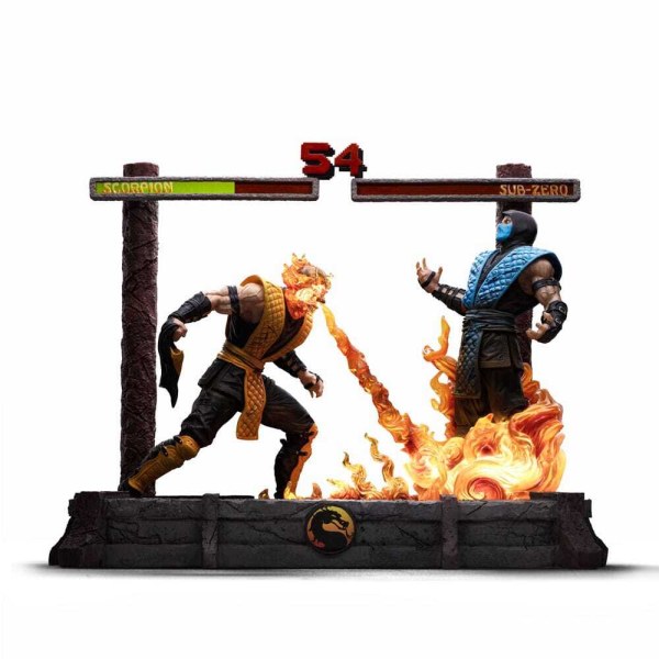 Mortal Kombat-Statue im Maßstab 1:10, Art Scale Deluxe, Scorpion Fatality, 27 cm