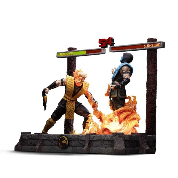 Mortal Kombat-Statue im Maßstab 1:10, Art Scale Deluxe, Scorpion Fatality, 27 cm