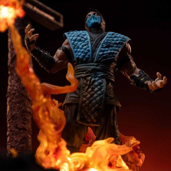 Mortal Kombat-Statue im Maßstab 1:10, Art Scale Deluxe, Scorpion Fatality, 27 cm