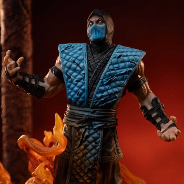 Mortal Kombat-Statue im Maßstab 1:10, Art Scale Deluxe, Scorpion Fatality, 27 cm