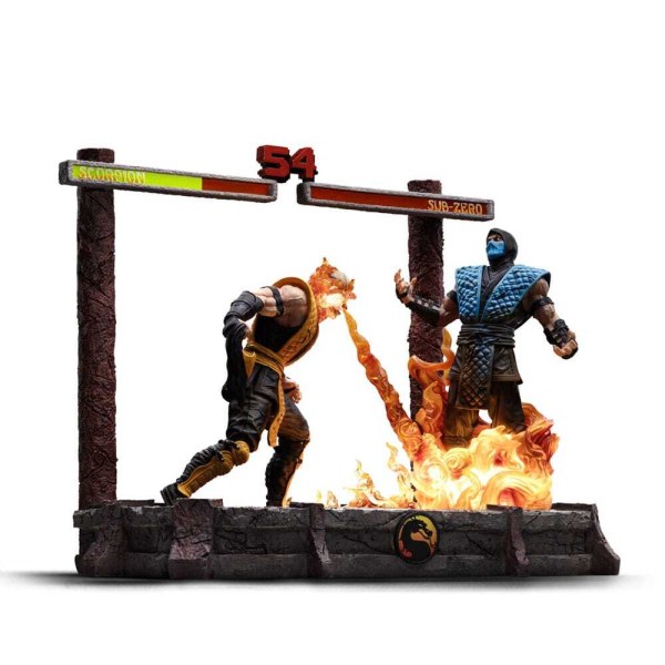 Mortal Kombat-Statue im Maßstab 1:10, Art Scale Deluxe, Scorpion Fatality, 27 cm