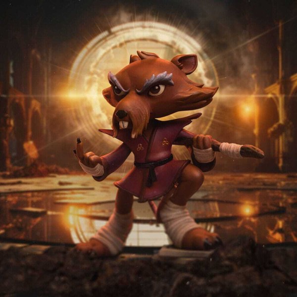 Mini Co. Figur Master Splinter Comics 12 cm - Iron Studios Ninja Turtles
