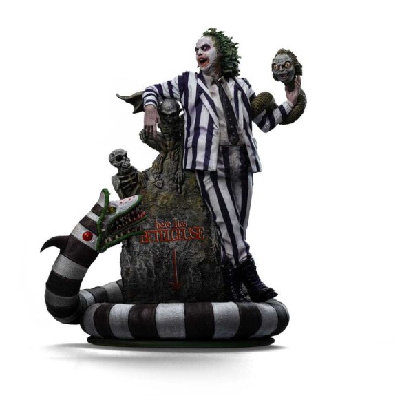 Beetlejuice Art Scale 19 cm – Iron Studios Beetlejuice