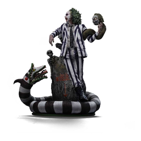 Beetlejuice Art Scale 19 cm – Iron Studios Beetlejuice