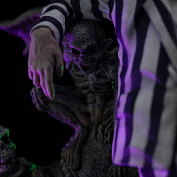 Beetlejuice Art Scale 19 cm – Iron Studios Beetlejuice