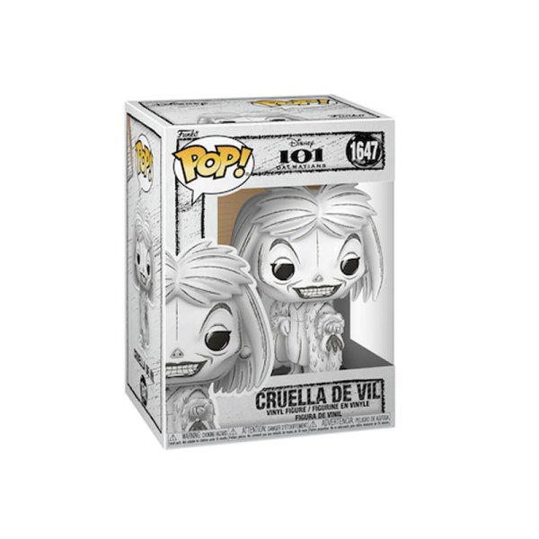 FUNKO POP! 1647 Skizze von Cruella De Vil - Disney 101 Dalmatiner