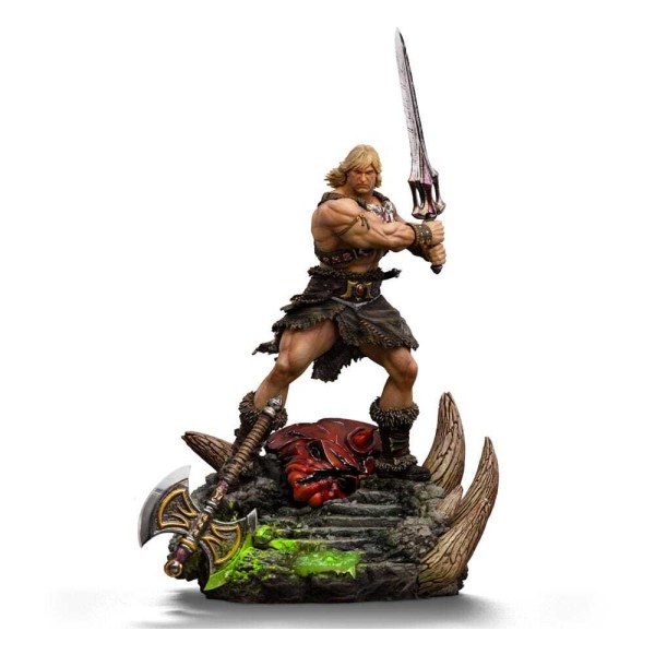 Masters of the Universe-Statuette 1/10 Art Scale Deluxe He-Man Unleashed 34 cm