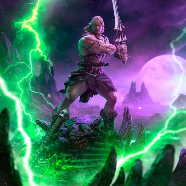 Masters of the Universe-Statuette 1/10 Art Scale Deluxe He-Man Unleashed 34 cm