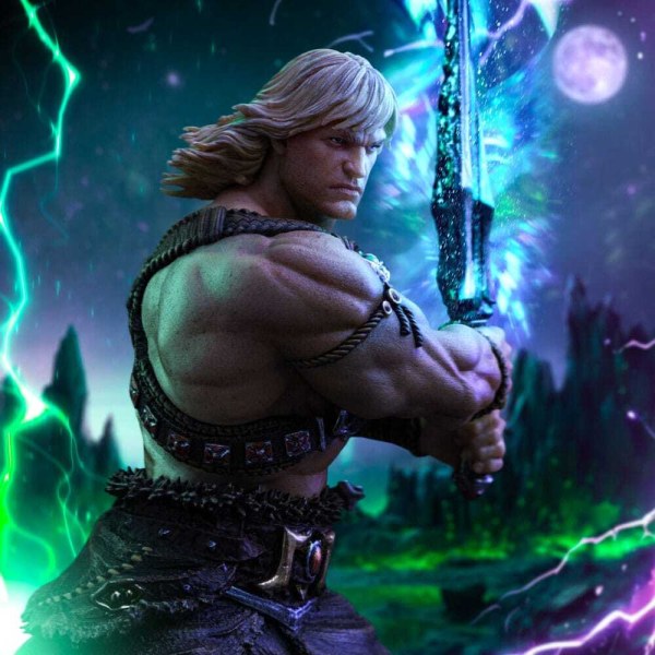 Masters of the Universe-Statuette 1/10 Art Scale Deluxe He-Man Unleashed 34 cm