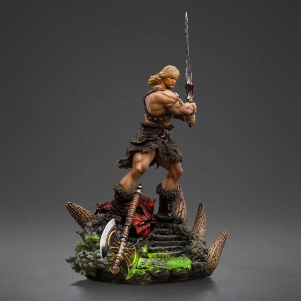Masters of the Universe-Statuette 1/10 Art Scale Deluxe He-Man Unleashed 34 cm