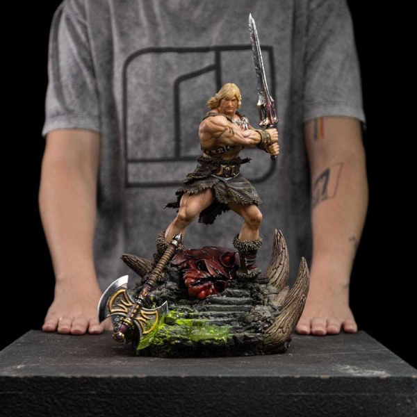 Masters of the Universe-Statuette 1/10 Art Scale Deluxe He-Man Unleashed 34 cm