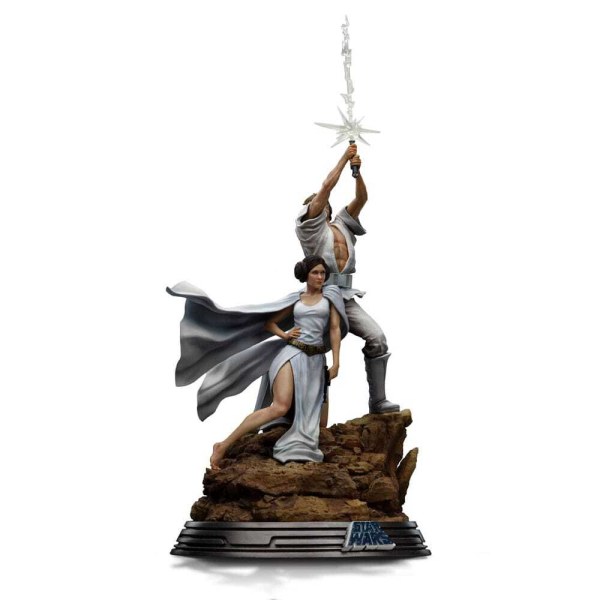 Star Wars Statuette 1/10 Art Scale Deluxe Luke und Leia 41 cm