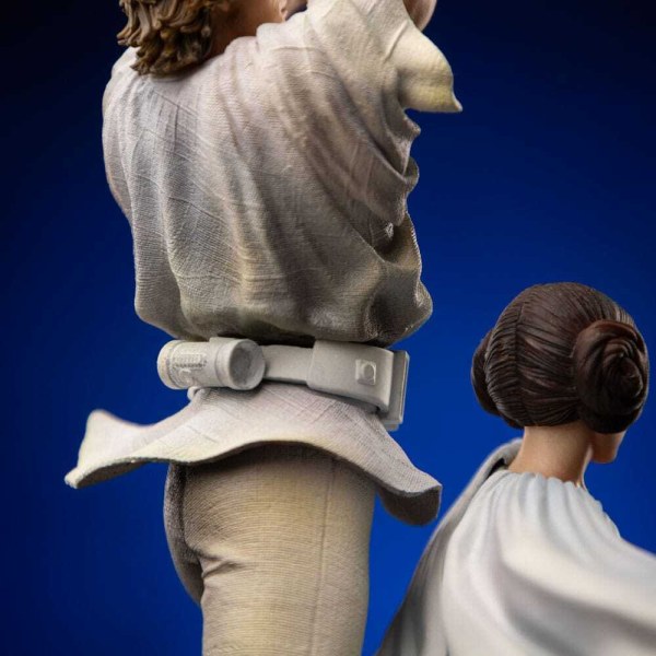 Star Wars Statuette 1/10 Art Scale Deluxe Luke und Leia 41 cm