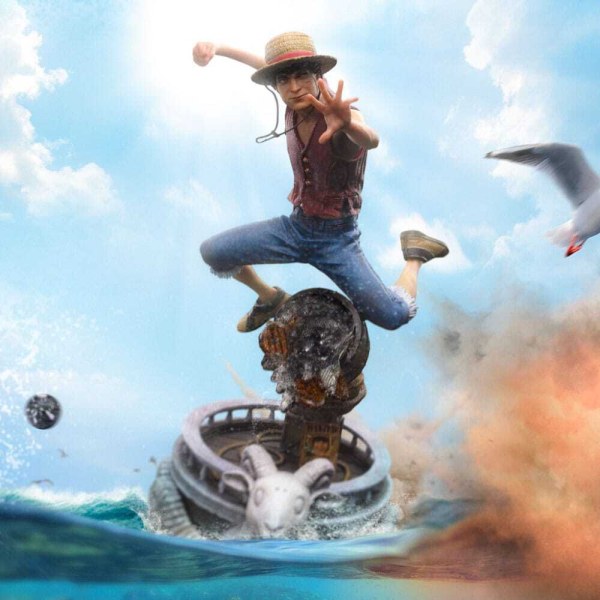 One Piece Statuette 1/10 Art Scale Luffy 23 cm
