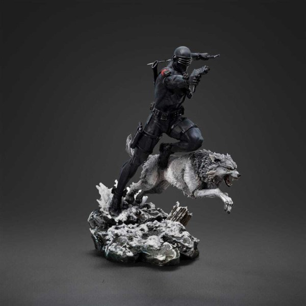 GI Joe-Statue im Art Scale 1:10, Snake Eyes, 23 cm