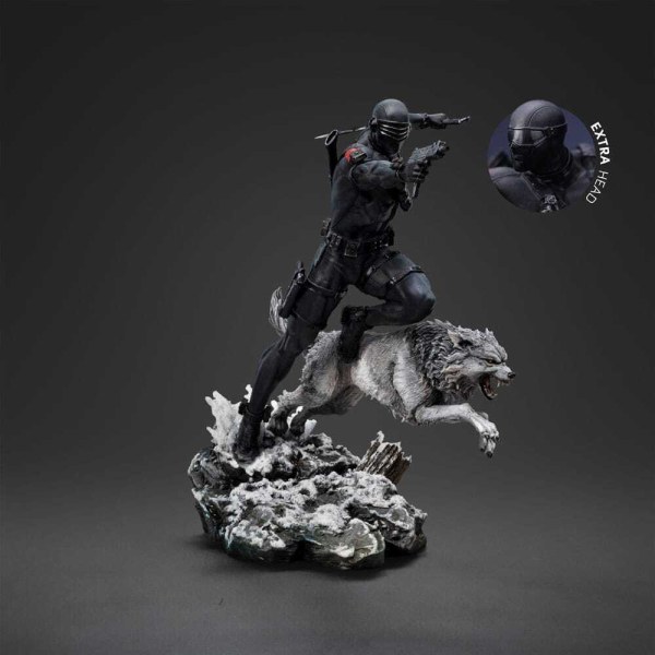 GI Joe-Statue im Art Scale 1:10, Snake Eyes, 23 cm