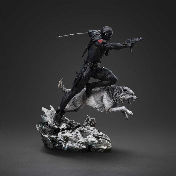 GI Joe-Statue im Art Scale 1:10, Snake Eyes, 23 cm