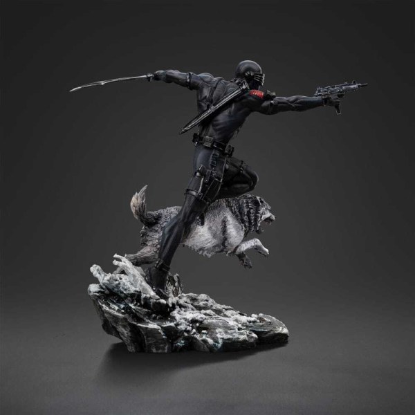 GI Joe-Statue im Art Scale 1:10, Snake Eyes, 23 cm