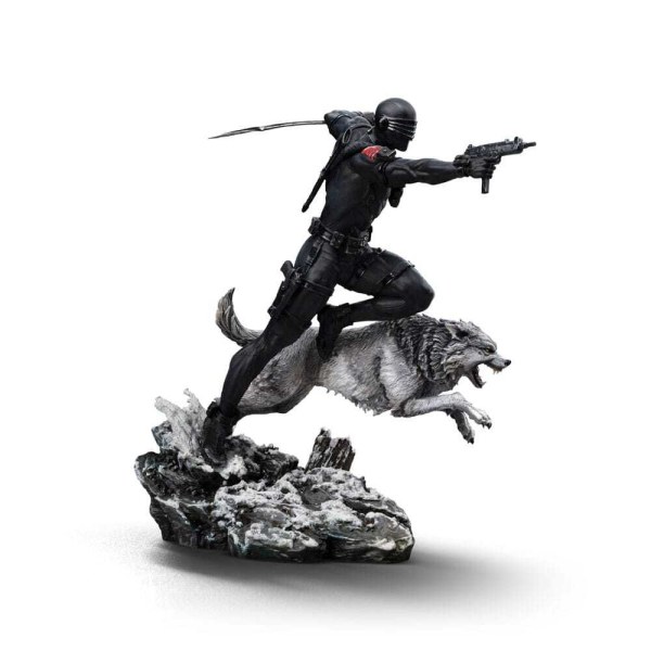 GI Joe-Statue im Art Scale 1:10, Snake Eyes, 23 cm