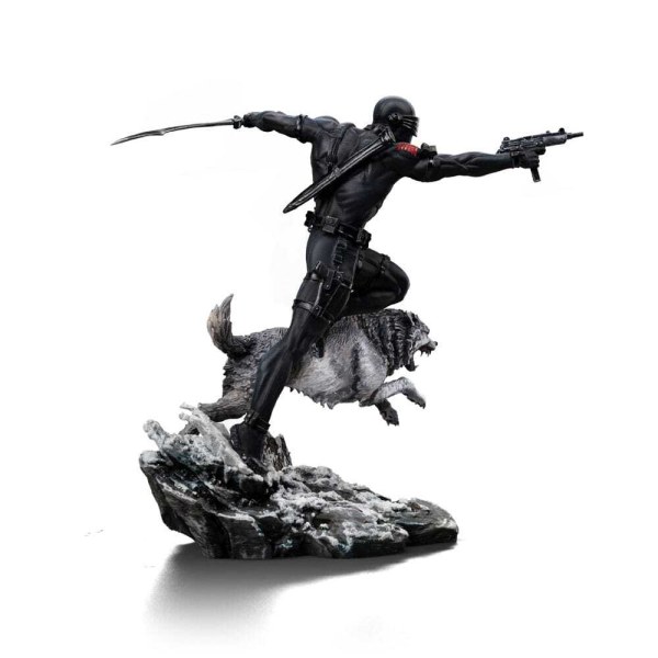 GI Joe-Statue im Art Scale 1:10, Snake Eyes, 23 cm