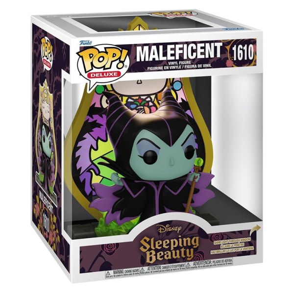 FUNKO POP Deluxe! 1610 Malefiz Buntglas - Disney Villains