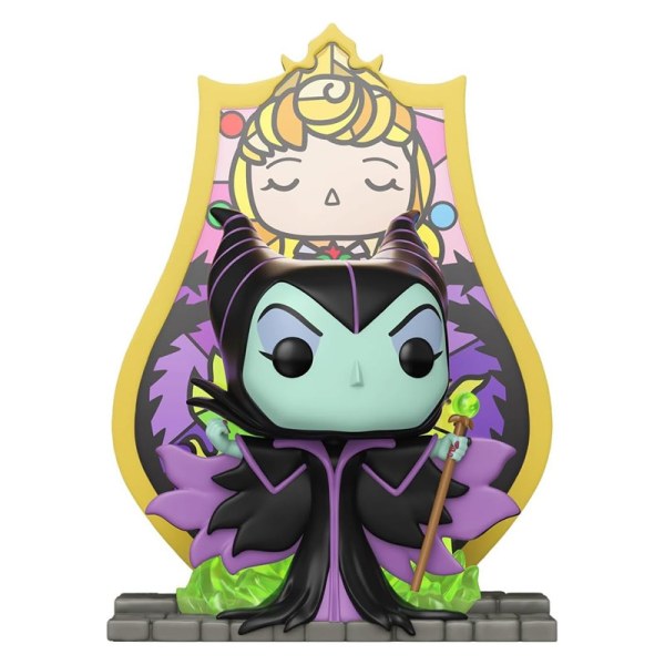 FUNKO POP Deluxe! 1610 Malefiz Buntglas - Disney Villains