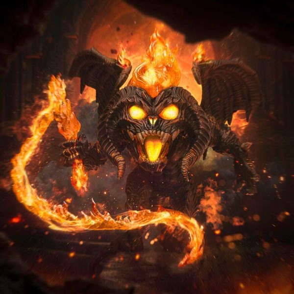 Der Herr der Ringe Mini Co. PVC Balrog-Figur, 17 cm