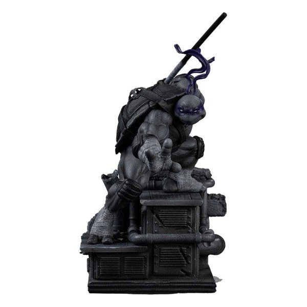 Ninja Turtles-Figur 1/10 Art Scale Donatello Schwarz-Weiß-Variante 26 cm