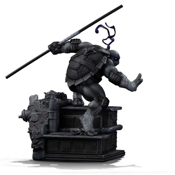 Ninja Turtles-Figur 1/10 Art Scale Donatello Schwarz-Weiß-Variante 26 cm
