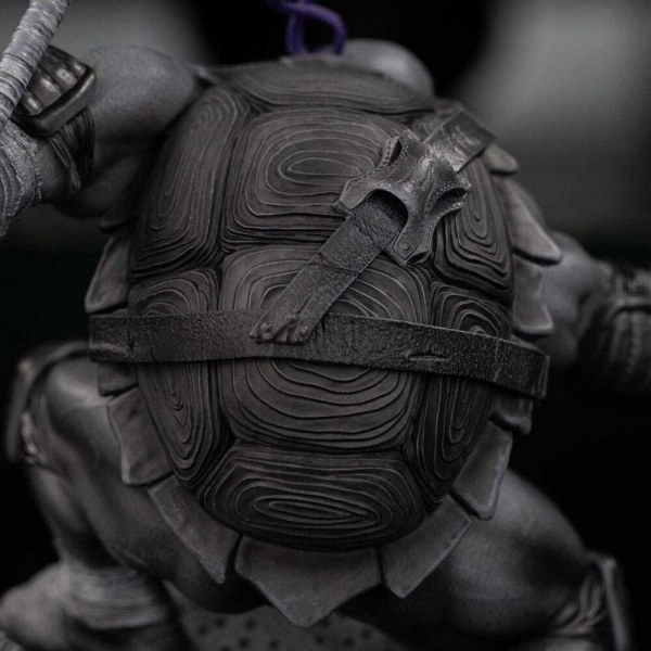 Ninja Turtles-Figur 1/10 Art Scale Donatello Schwarz-Weiß-Variante 26 cm