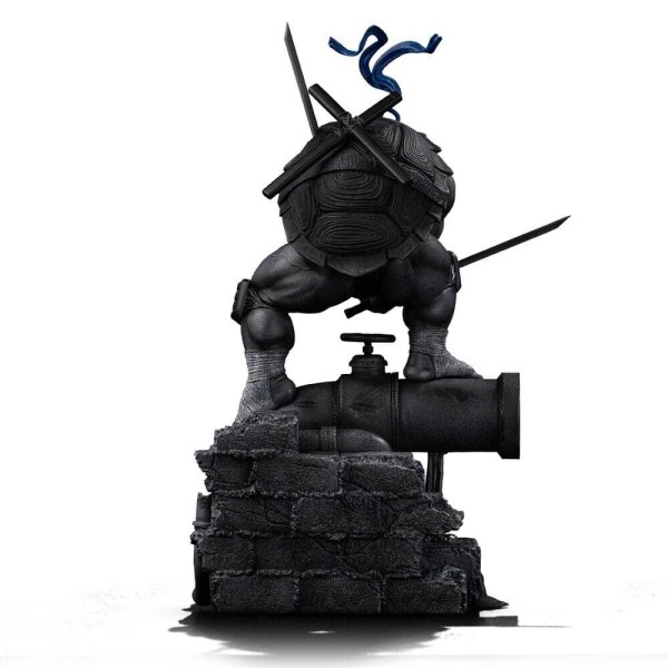 Ninja Turtles-Figur 1/10 Art Scale Leonardo Schwarz-Weiß-Variante 26 cm