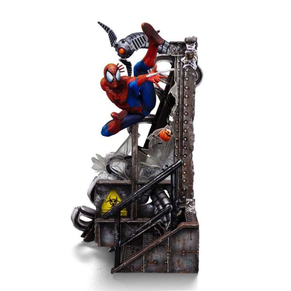 Spider-Man-Statue im Maßstab 1:10, Art Scale, Spider-Man 10-jähriges Jubiläum, 29 cm