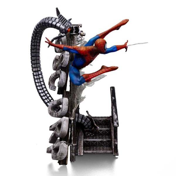 Spider-Man-Statue im Maßstab 1:10, Art Scale, Spider-Man 10-jähriges Jubiläum, 29 cm