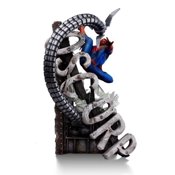 Spider-Man-Statue im Maßstab 1:10, Art Scale, Spider-Man 10-jähriges Jubiläum, 29 cm