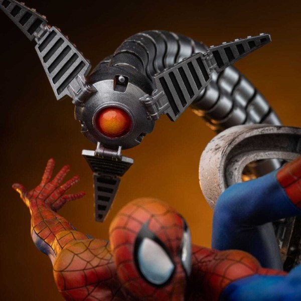 Spider-Man-Statue im Maßstab 1:10, Art Scale, Spider-Man 10-jähriges Jubiläum, 29 cm