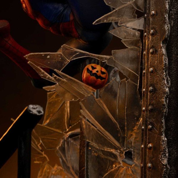 Spider-Man-Statue im Maßstab 1:10, Art Scale, Spider-Man 10-jähriges Jubiläum, 29 cm