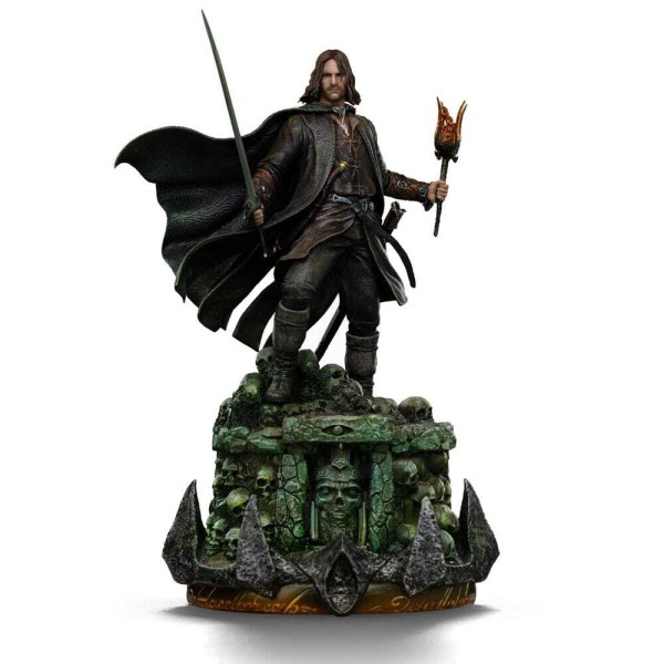 Herr der Ringe 1/10 Art Scale Aragorn Unleashed Statue, 31 cm