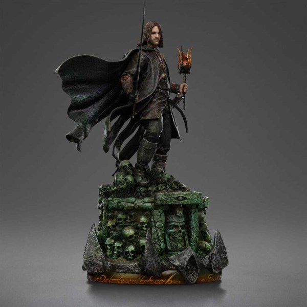 Herr der Ringe 1/10 Art Scale Aragorn Unleashed Statue, 31 cm