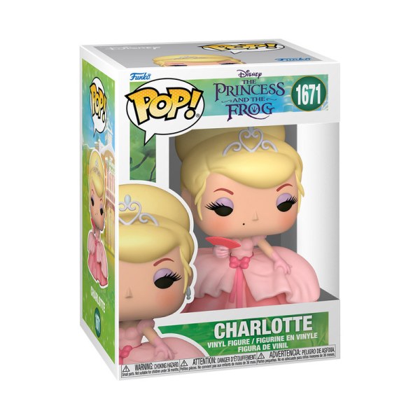FUNKO POP! 1671 Charlotte – Disney  Die Prinzessin und der Frosch