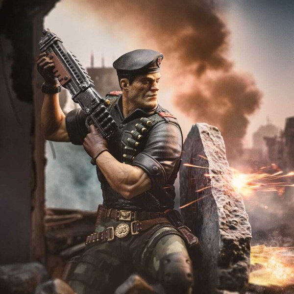 GI Joe-Statue, Art Scale 1:10, Flint, 19 cm