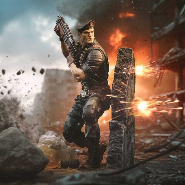 GI Joe-Statue, Art Scale 1:10, Flint, 19 cm