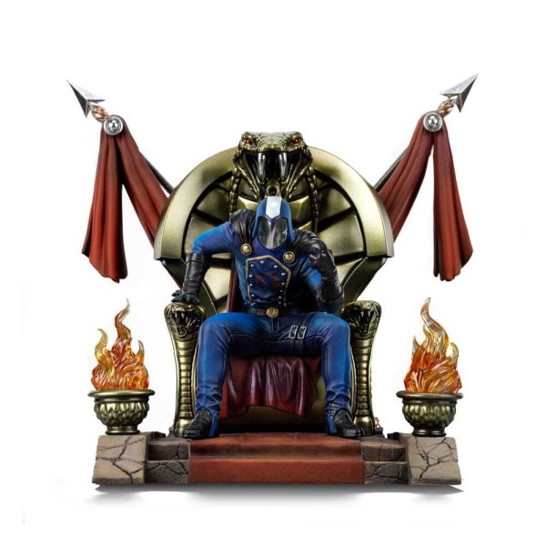 GI Joe-Statue im Maßstab 1:10, Art Scale, Cobra Commander, 25 cm