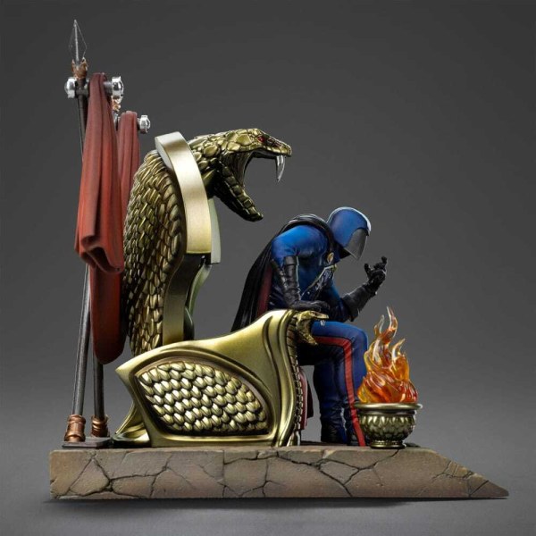 GI Joe-Statue im Maßstab 1:10, Art Scale, Cobra Commander, 25 cm