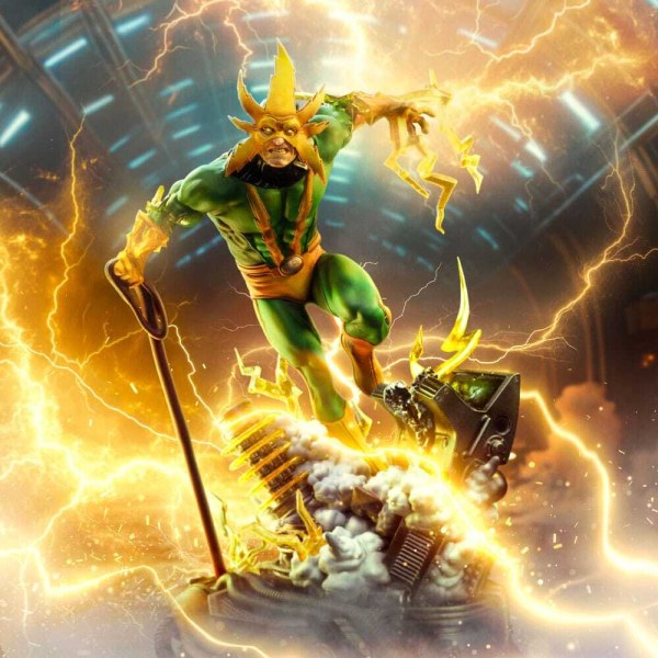 Spider-Man vs. Schurken-Statuette 1/10 Diorama BDS Art Scale Electro 25 cm