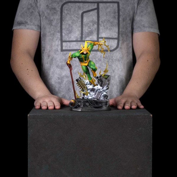 Spider-Man vs. Schurken-Statuette 1/10 Diorama BDS Art Scale Electro 25 cm