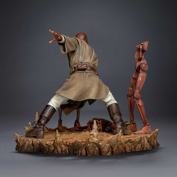 Star Wars Statue im Maßstab 1:10 ( Art Scale) Mace Windu, 18 cm