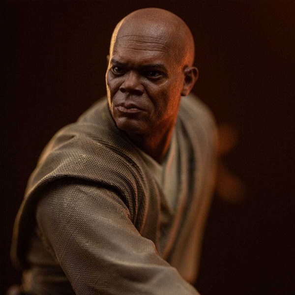 Star Wars Statue im Maßstab 1:10 ( Art Scale) Mace Windu, 18 cm