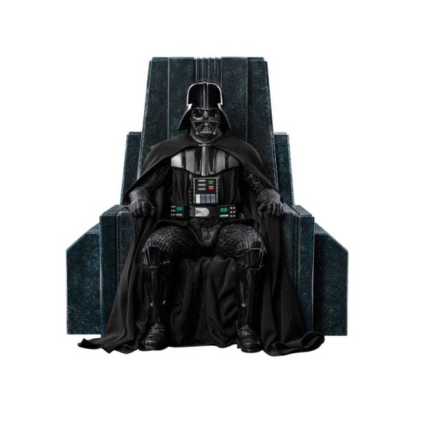 Star Wars Statue im Art Scale 1:10, Darth Vader auf dem Thron, 18 cm