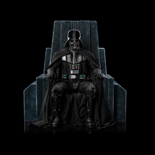 Star Wars Statue im Art Scale 1:10, Darth Vader auf dem Thron, 18 cm