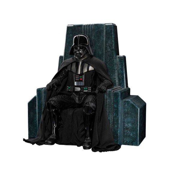 Star Wars Statue im Art Scale 1:10, Darth Vader auf dem Thron, 18 cm